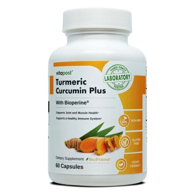 turmeric bottle front